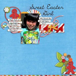 Sweet Easter Girl