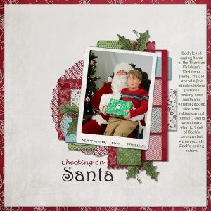 Checking on Santa