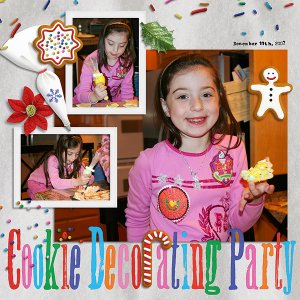 Cookie Decorating Party - left side