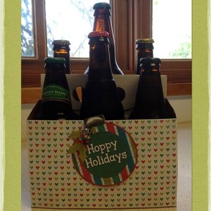 Hoppy Holidays tag