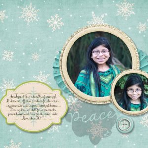 Peace - Dec 14 Brush Challenge