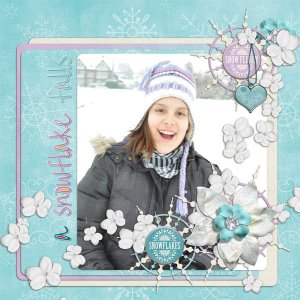 A snowflake