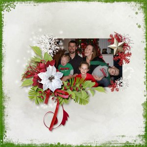 The Barretts at Family Christmas