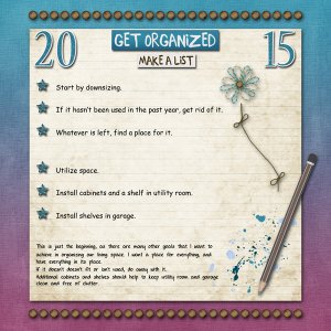 Get Organized