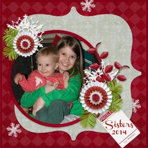 Sisters at Christmas
