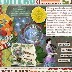 Project Life January 2015 Week 2