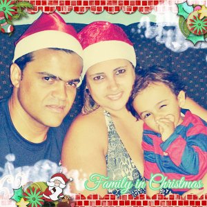 Family in XMas
