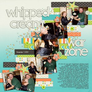 Whipped Cream War Zone
