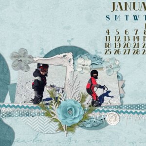 January wallpaper