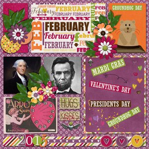 February Title Page