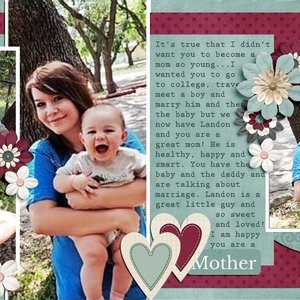 Glad you are a Mom