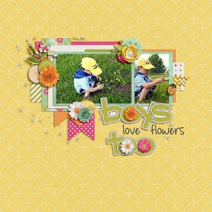 Boys Love Flowers Too