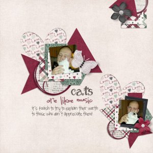 Cats are like music