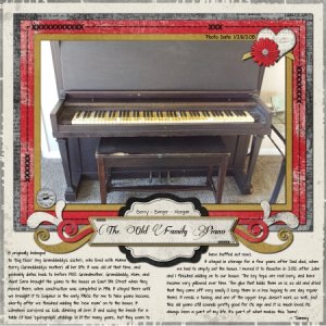 The Old Family Piano