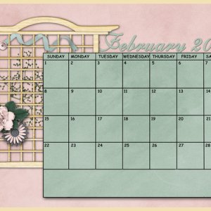 February Sum Up Calendar