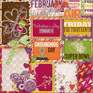 February 2015 Project Life Album Cover
