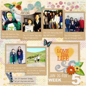 P52-- Week 5: Jan 26-Feb1
