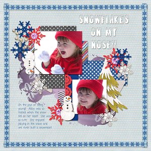 Snowflakes on My Nose!