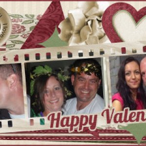 Happy Valentine FB cover