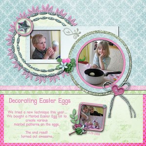 Decorating Easter Eggs