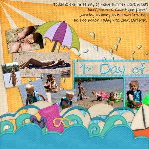 1st Day of summer page 1