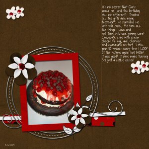Chocolate Cherry Cake
