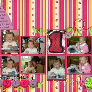 Kaylee's 1st Birthday