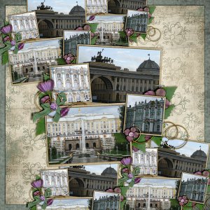 Collage of St. Petersburg