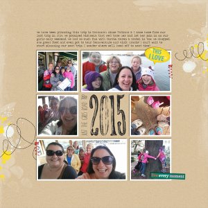 Just the Girls Road Trip 2015 - Right Page