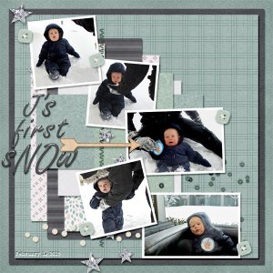 J's First Snow