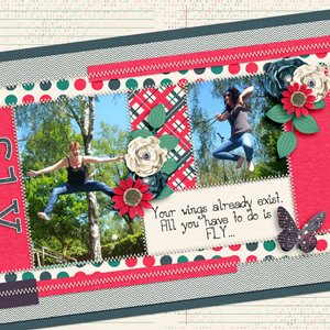 River Rose - You can fly / Aprilisa Designs - Picture Perfect 89 TP2