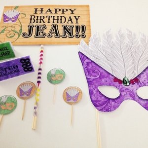 Photo Props and Dessert Table