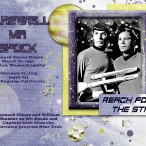 Farewell Mr Spock