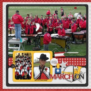 Red Riot Marching Band p. 1