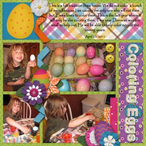 Coloring Eggs