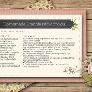 Homemade Granola