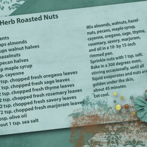 Spicy Herb Roasted Nuts