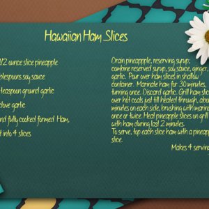 Hawaiian Ham Slices