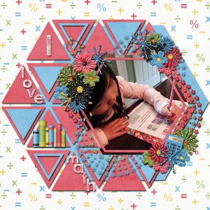 {Simple Stack 18} Digital Scrapbook Template by Lindsay Jane