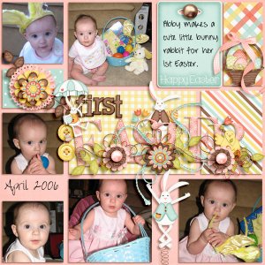 First Easter - Abby
