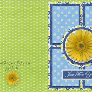 Just for you Card
