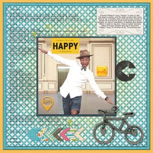 Pharrell Williams + the Happy song