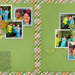 Magic Mirror Selfies - Double Layout