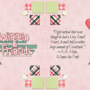 Winnie + Friends - Double Layout