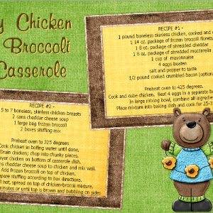 Cheesey Chicken + Broccoli Recipe