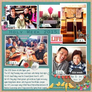 P52- Week 14: Mar 30- Apr 5