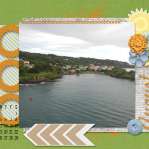 August 15 Calendar - April Buffet Challenge