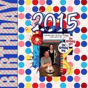 April 2015 DD Challenge