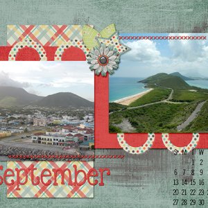 September 15 Calendar - April Mini Kit challenge