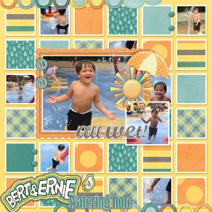 Bert and Ernie Splash Park